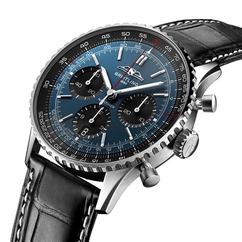 breitling navitimer 45mm blue watch 7933|Breitling Navitimer chronograph.